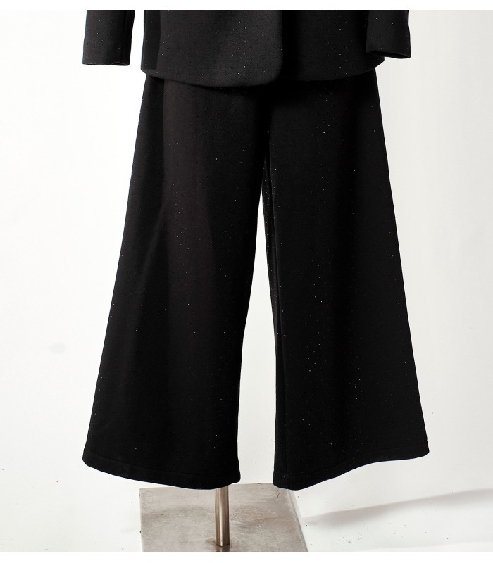 Pantalone a palazzo strass