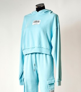 Felpa azzurra Comme des Fuckdown